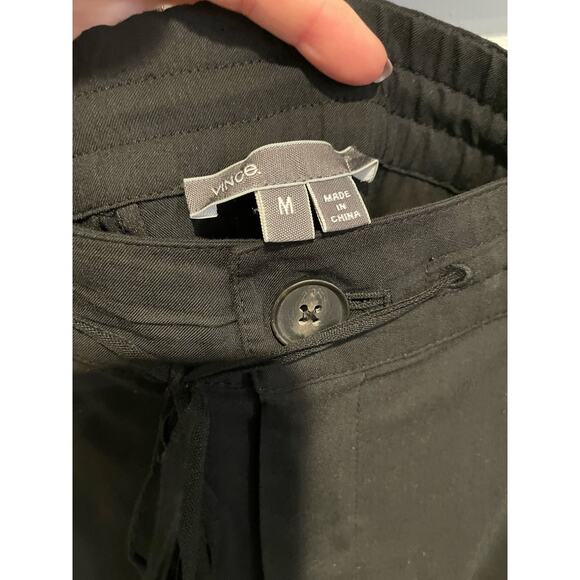 VINCE black drawstring pants size Medium - Picture 5 of 5